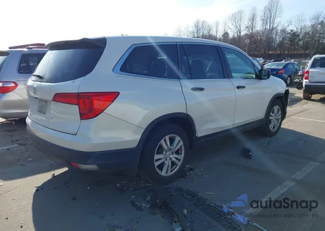 2017 Honda Pilot Lx из США, поврежденный, VIN 5FNYF5H12HB016970